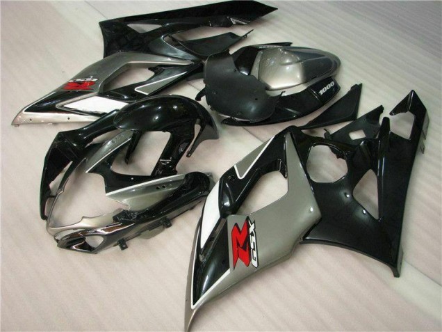 Cinzento Preto Kit Carenagem Suzuki GSXR 1000 K5 2005-2006 Cinzento Preto Kit Carenagem Suzuki GSXR 1000 K5 2005-2006