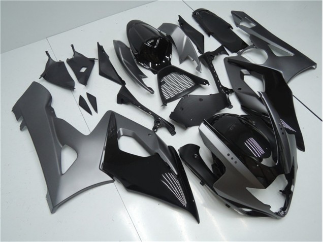 Cinzento Preto Kits Carenagem Suzuki GSXR 1000 K5 2005-2006 Cinzento Preto Kits Carenagem Suzuki GSXR 1000 K5 2005-2006