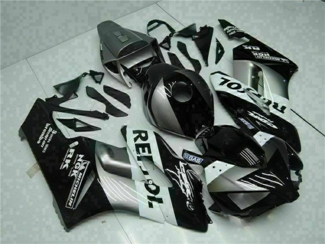 Cinzento Preto Repsol Abs Plástico Honda CBR 1000RR 2004-2005 Cinzento Preto Repsol Abs Plástico Honda CBR 1000RR 2004-2005