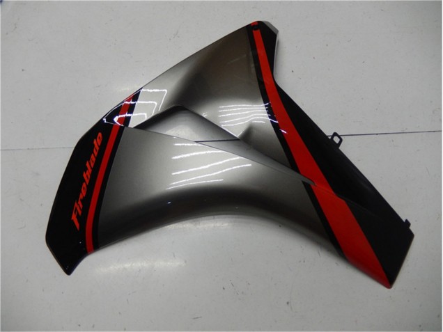 Cinzento Vermelho Preto Carenagem Honda CBR 1000RR 2008-2011