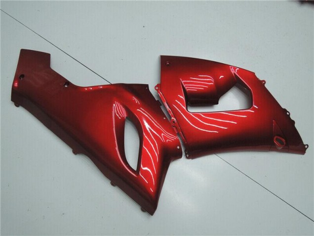 Doce Vermelho Carenagem Kawasaki ZX6R 2005-2006 Doce Vermelho Carenagem Kawasaki ZX6R 2005-2006