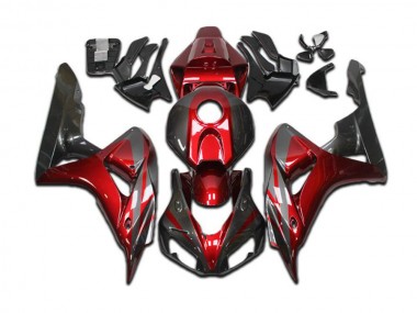 Doce Vermelho Cinzento Preto Carenagem Honda CBR 1000RR 2004-2005