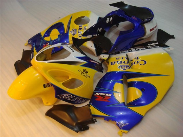 Ellow Azul Carenagem Suzuki GSXR 1300 Hayabusa 1996-2007 Ellow Azul Carenagem Suzuki GSXR 1300 Hayabusa 1996-2007