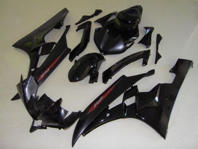 Estilo OEM Preto Carenagem Yamaha R6 2006-2007 Estilo OEM Preto Carenagem Yamaha R6 2006-2007