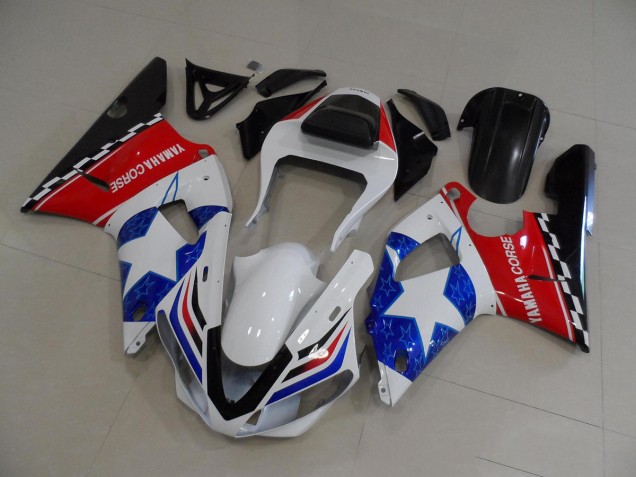 Estrela Bandeira Carenagem Yamaha R1 2000-2001 Estrela Bandeira Carenagem Yamaha R1 2000-2001