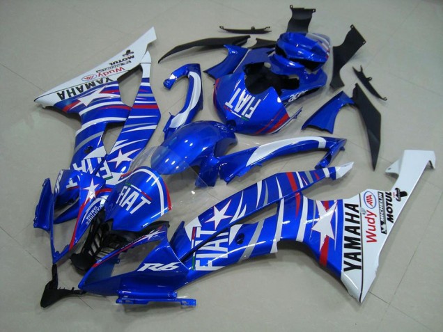 Fiat Estrela Carenagem Yamaha R6 2008-2016 Fiat Estrela Carenagem Yamaha R6 2008-2016