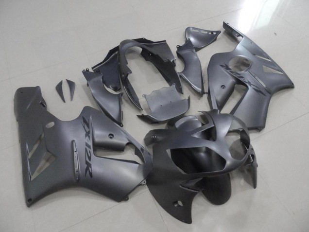 Fosco Cinzento Carenagem Kawasaki ZX12R 2002-2006 Fosco Cinzento Carenagem Kawasaki ZX12R 2002-2006