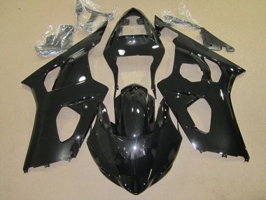 Gloss Preto Carenagem Suzuki GSXR 1000 K3 2003-2004
