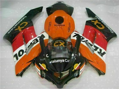 Laranja Abs Kits Carenagem Honda CBR 1000RR 2004-2005