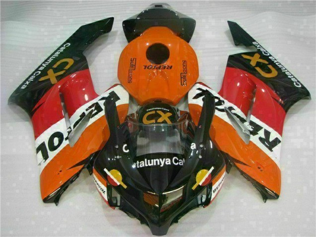 Laranja Abs Kits Carenagem Honda CBR 1000RR 2004-2005