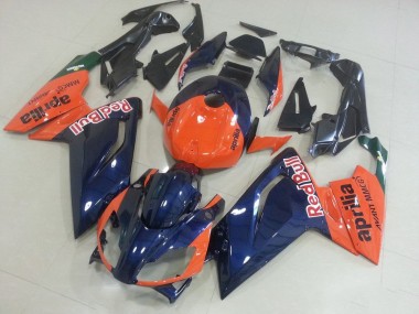 Laranja Azul Escuro Carenagem Aprilia RS 125 2006-2011