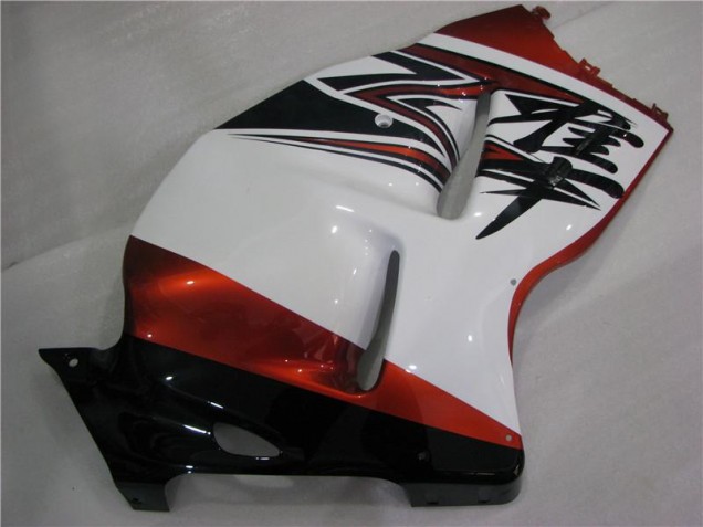 Laranja Branco Preto Carenagem Suzuki GSXR 1300 Hayabusa 1996-2007 Laranja Branco Preto Carenagem Suzuki GSXR 1300 Hayabusa 1996-2007
