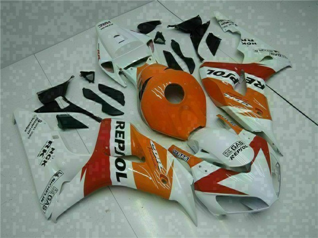 Laranja Branco Repsol Carenagem Honda CBR 1000RR 2004-2005 Laranja Branco Repsol Carenagem Honda CBR 1000RR 2004-2005