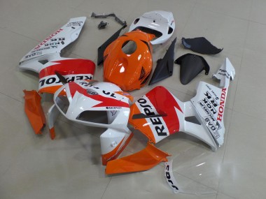 Laranja Branco Repsol Carenagem Honda CBR 600RR 2005-2006