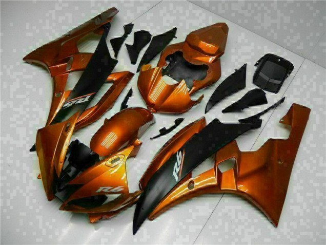 Laranja Carenagem Yamaha R6 2008-2016 Laranja Carenagem Yamaha R6 2008-2016