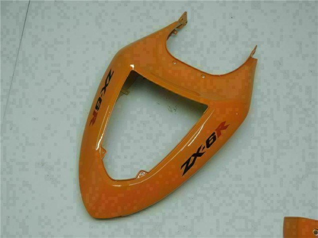 Laranja Kits Completo Carenagem Kawasaki ZX6R 2007-2008 Laranja Kits Completo Carenagem Kawasaki ZX6R 2007-2008