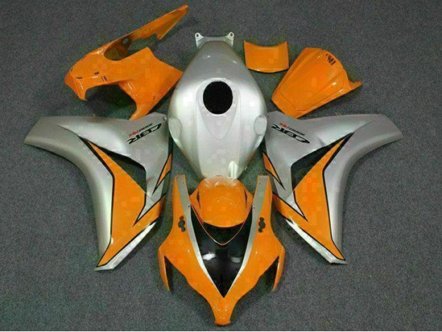 Laranja Prata Kit Carenagem Honda CBR 1000RR 2008-2011