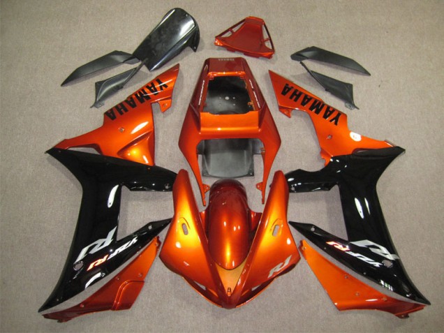 Laranja Preto Abs Plástico Honda CBR 1000RR 2004-2005 Laranja Preto Abs Plástico Honda CBR 1000RR 2004-2005