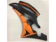 Laranja Preto Abs Plásticos Yamaha R6 2006-2007 Laranja Preto Abs Plásticos Yamaha R6 2006-2007