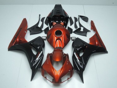 Laranja & Preto Carenagem Honda CBR 1000RR 2006-2007
