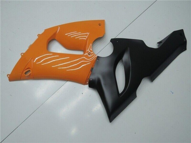 Laranja Preto Carenagem Kawasaki ZX6R 2005-2006 Laranja Preto Carenagem Kawasaki ZX6R 2005-2006