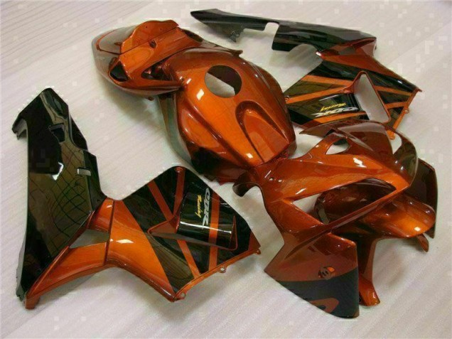 Laranja Preto Carenagem & Plástico Honda CBR 600RR 2005-2006 Laranja Preto Carenagem & Plástico Honda CBR 600RR 2005-2006