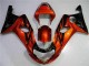 Laranja Preto Carenagem Suzuki GSXR 1000 K1 2000-2002