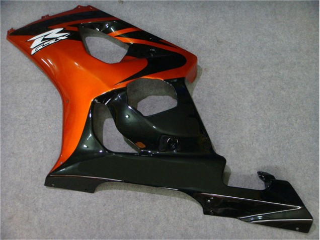 Laranja Preto Carenagem Suzuki GSXR 1000 K3 2003-2004 Laranja Preto Carenagem Suzuki GSXR 1000 K3 2003-2004