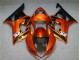 Laranja Preto Carenagem Suzuki GSXR 1000 K3 2003-2004 Laranja Preto Carenagem Suzuki GSXR 1000 K3 2003-2004