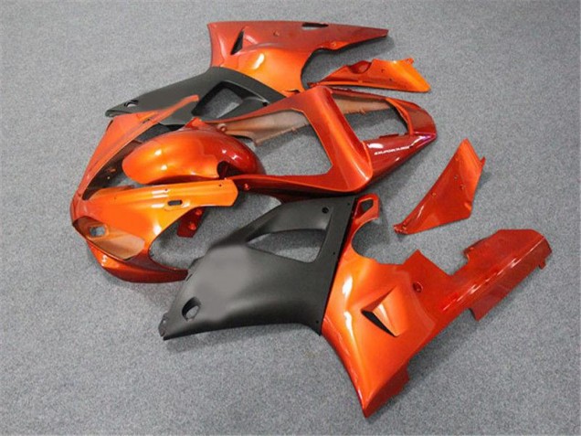 Laranja Preto Carenagem Yamaha R1 2002-2003 Laranja Preto Carenagem Yamaha R1 2002-2003