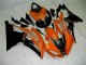 Laranja Preto Carenagem Yamaha R6 2008-2016