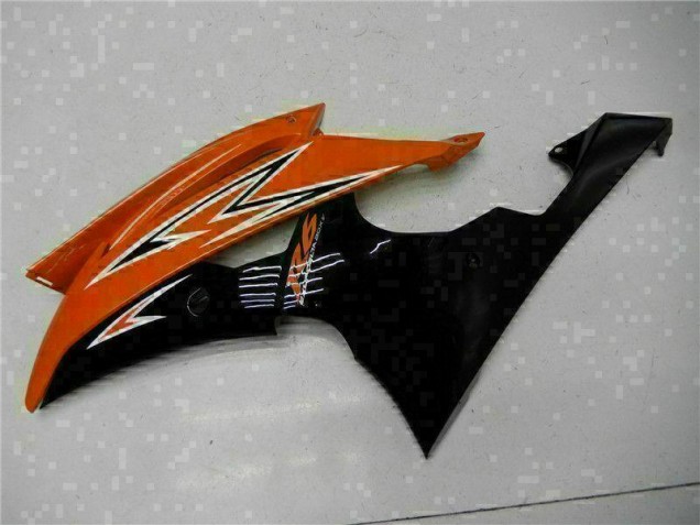 Laranja Preto Carenagem Yamaha R6 2008-2016