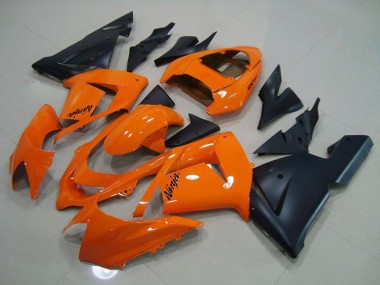 Laranja Preto Fosco Carenagem Kawasaki ZX10R 2003-2005