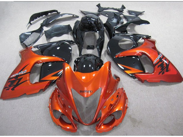 Laranja Preto Injeção Kits Carenagem Suzuki GSXR 1300 Hayabusa 2008-2019 Laranja Preto Injeção Kits Carenagem Suzuki GSXR 1300 Hayabusa 2008-2019