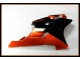 Laranja Preto Kit Carenagem Honda CBR 600 F4i 2001-2003