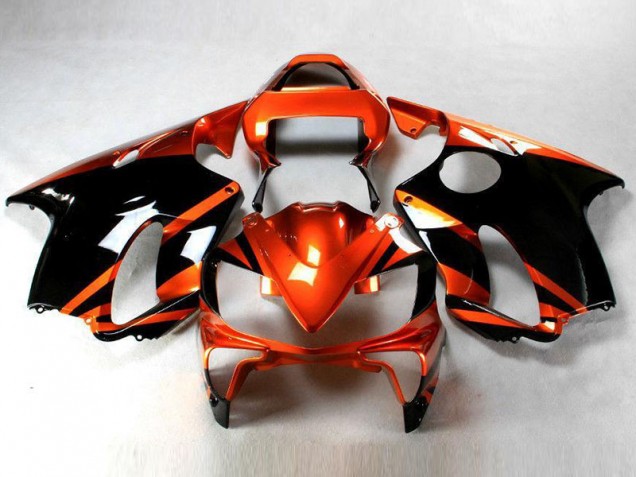 Laranja Preto Kit Carenagem Honda CBR 600 F4i 2001-2003