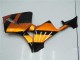 Laranja Preto Kit Carenagem Honda CBR 600RR 2005-2006 Laranja Preto Kit Carenagem Honda CBR 600RR 2005-2006
