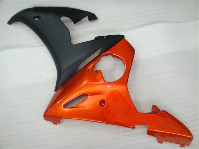 Laranja Preto Kits Carenagem Yamaha R6 2003-2005 Laranja Preto Kits Carenagem Yamaha R6 2003-2005