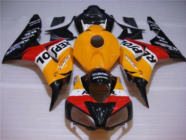 Laranja Preto Repsol Kit Carenagem Honda CBR 1000RR 2004-2005