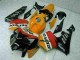 Laranja Preto Repsol Kit Carenagem Honda CBR 600RR 2005-2006