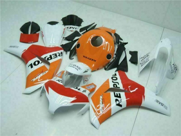Laranja Repsol Abs Kit Completos Carenagem Honda CBR 1000RR 2008-2011 Laranja Repsol Abs Kit Completos Carenagem Honda CBR 1000RR 2008-2011