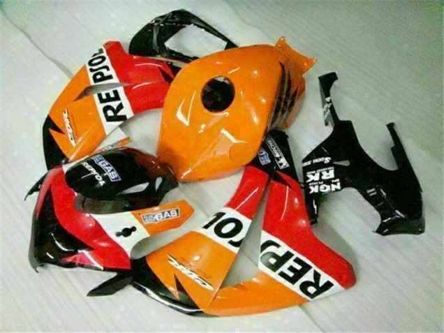 Laranja Repsol Abs Kits Completos Carenagem Honda CBR 1000RR 2008-2011