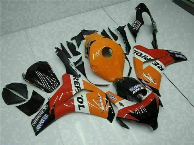 Laranja Repsol Abs Plástico Honda CBR 1000RR 2008-2011