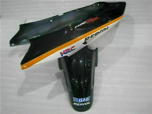 Laranja Repsol Carenagem Honda CBR 1100 XX 1996-2007 Laranja Repsol Carenagem Honda CBR 1100 XX 1996-2007