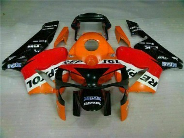 Laranja Repsol Carenagem Honda CBR 600RR 2003-2004