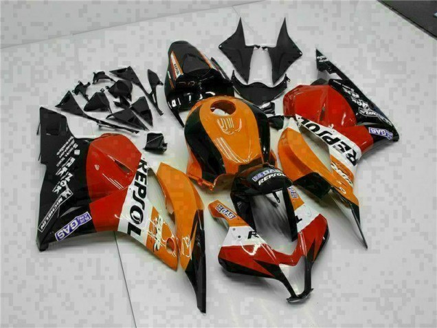 Laranja Repsol Carenagem Honda CBR 600RR 2009-2012 Laranja Repsol Carenagem Honda CBR 600RR 2009-2012