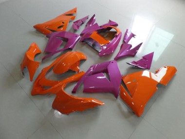 Laranja & Rosa Carenagem Kawasaki ZX10R 2003-2005