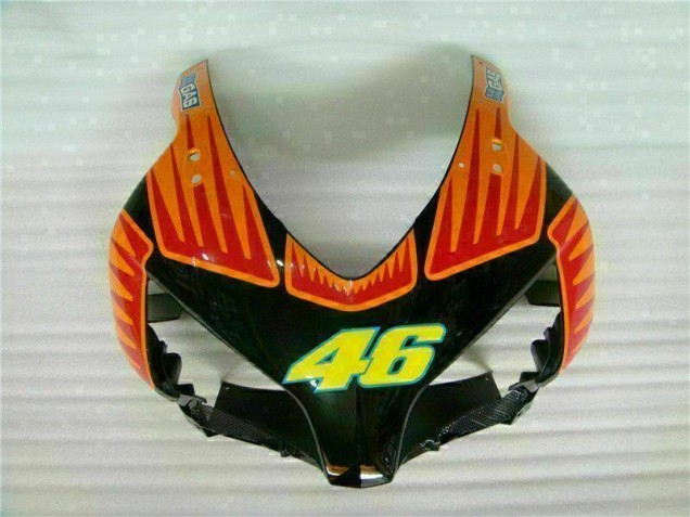 Laranja Verde Carenagem Honda CBR 1000RR 2004-2005 Laranja Verde Carenagem Honda CBR 1000RR 2004-2005