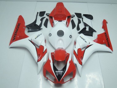 Laranja Vermelho & Branco Carenagem Honda CBR 1000RR 2006-2007