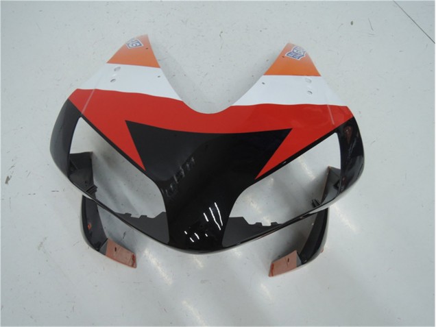Laranja Vermelho Preto Repsol Carenagem Honda CBR 600RR 2003-2004 Laranja Vermelho Preto Repsol Carenagem Honda CBR 600RR 2003-2004